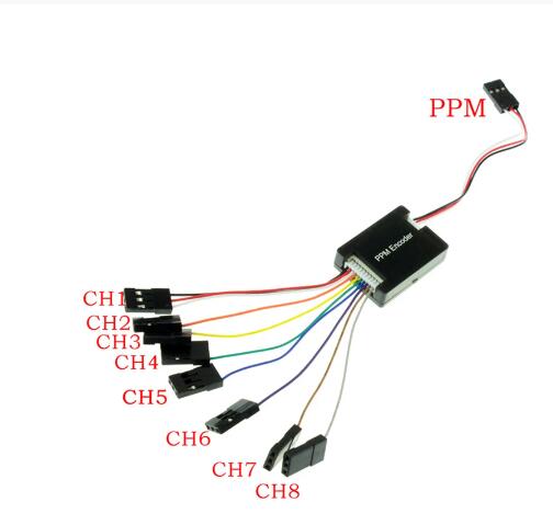 Drone Kit Hexacopter - Pwm para ppm encoder switcher para