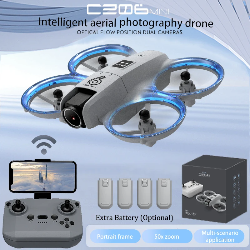 CZ06 Mini RC Quadcopter Drone  - Drone Kit Tricopter avaliação e preço