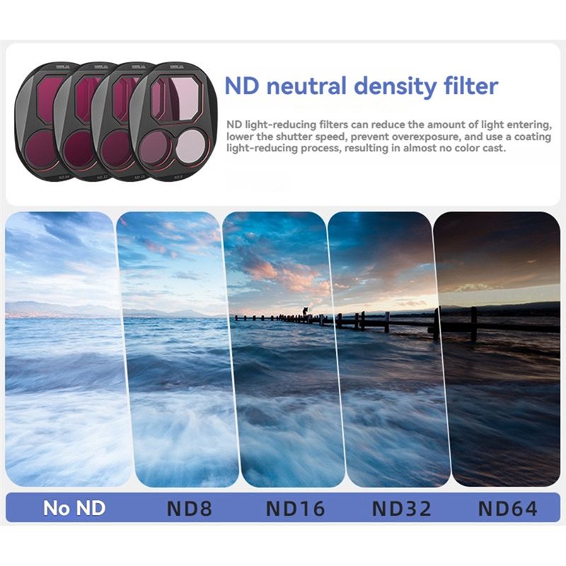 Kit de Filtros STARTRC para DJ - Drone Kit Waterproof avaliação e preço