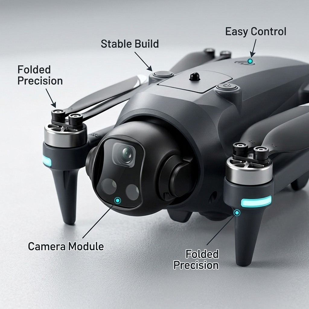 Drone Potensic com GPS, Retorn - Drone Kit With Camera avaliação e preço