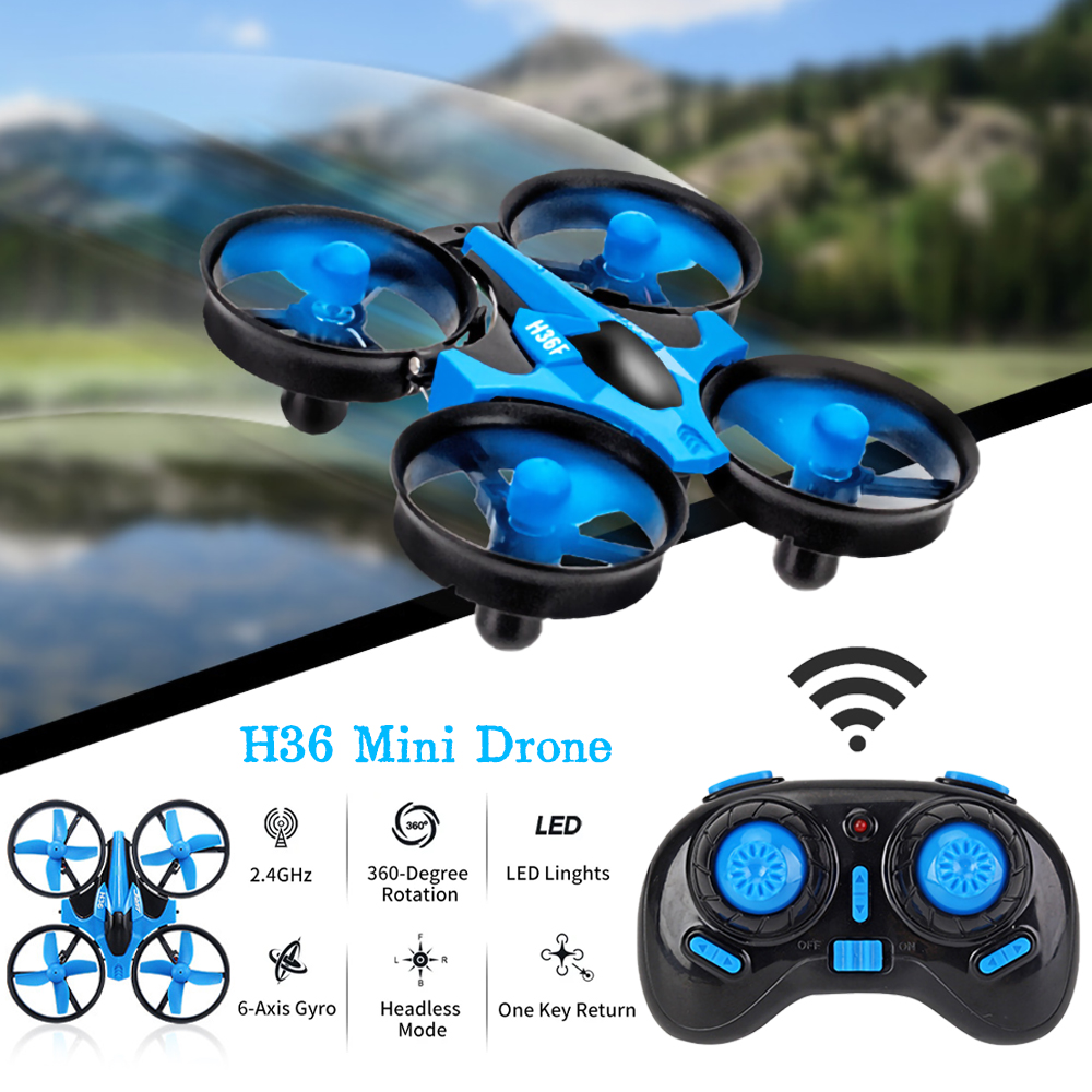 Drone Mini JJRC H36 2.4G com M - Drone Kit Tricopter avaliação e preço