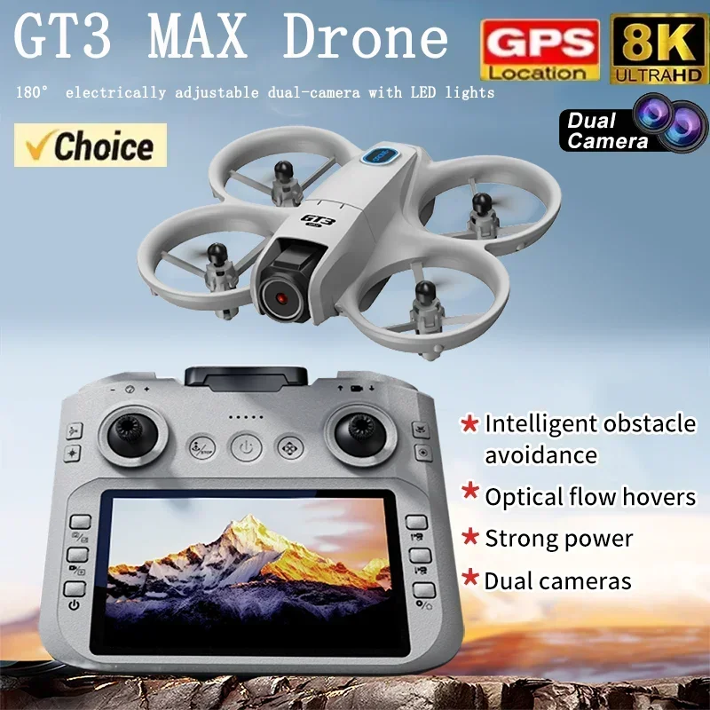 2026 NOVO GT3 Mini com Drones  - Drone Kit Professional avaliação e preço