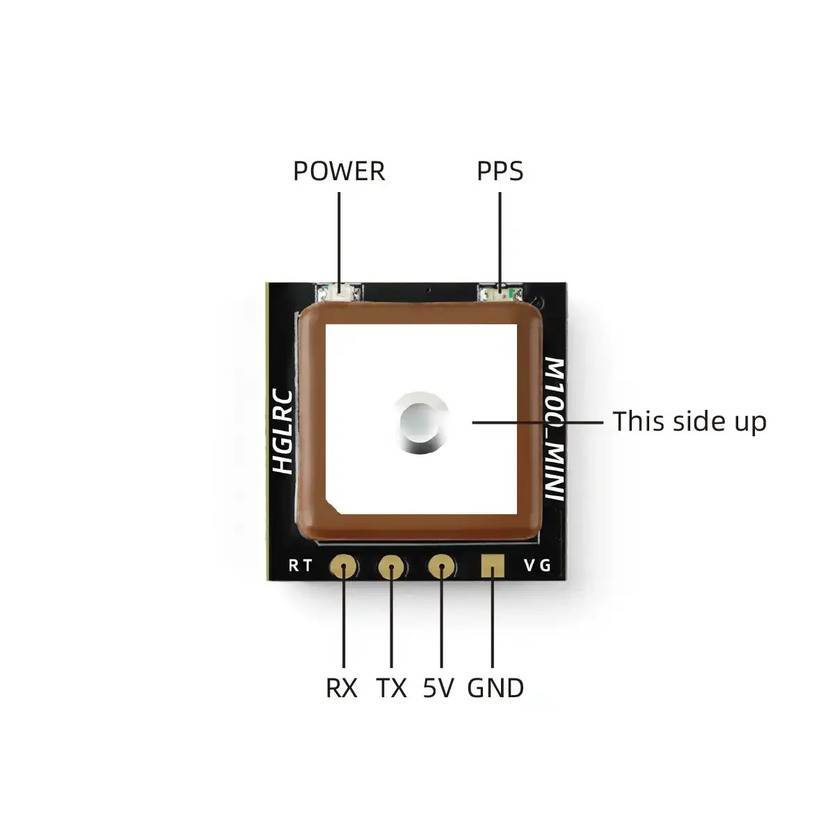 Módulo GPS Mini HGLRC M100 Chi - Drone Kit Fpv avaliação e preço