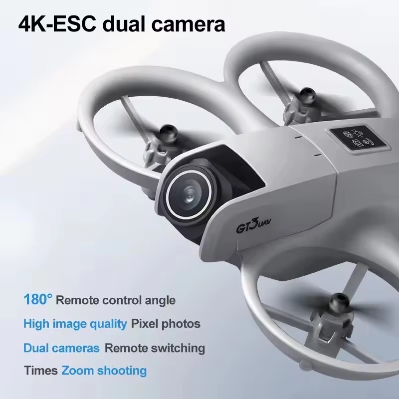 Novo Drone GT3 Mini 2026 com C - Drone Kit Tricopter avaliação e preço