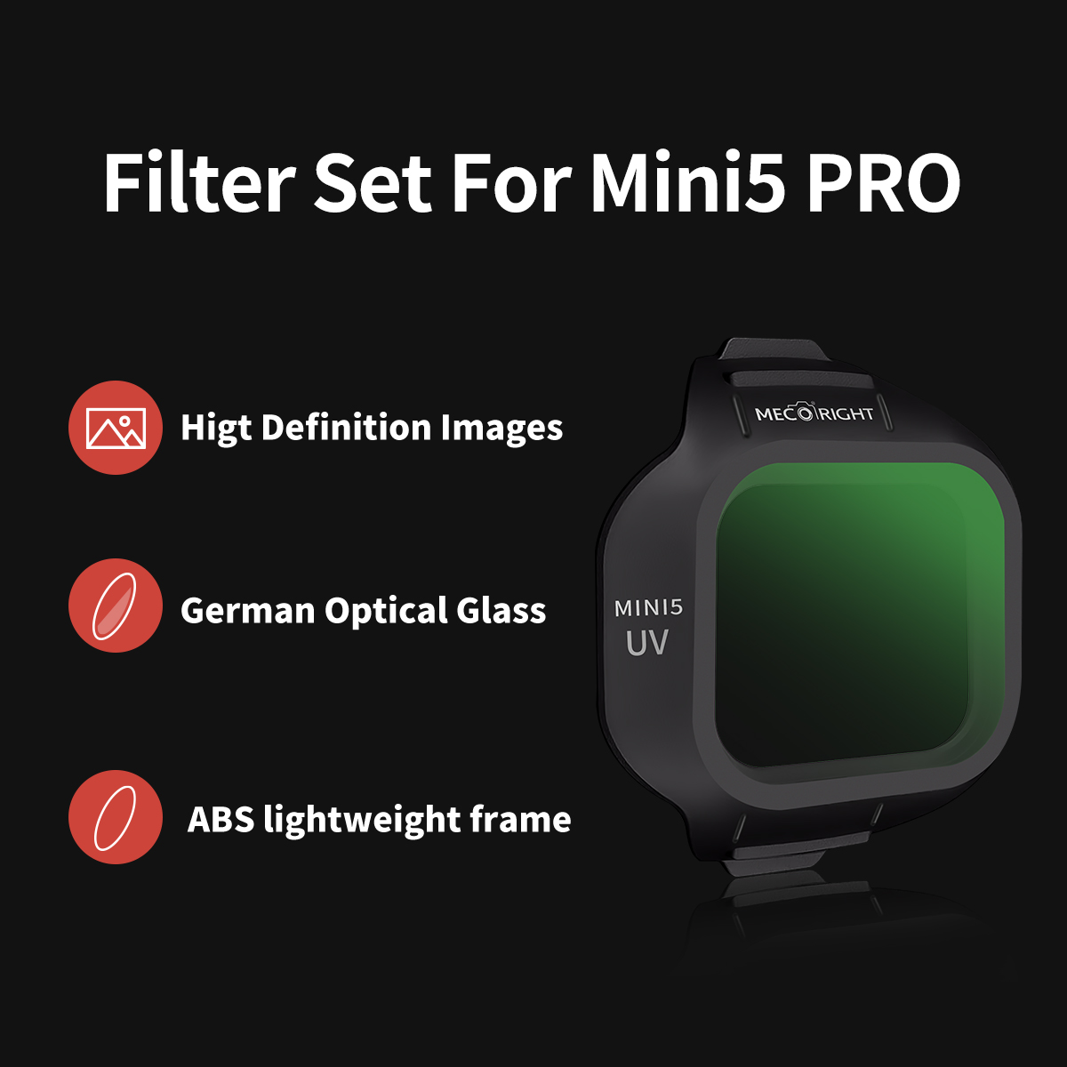 Conjunto de Filtros Mecoright  - Drone Kit Build Yourself avaliação e preço